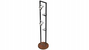 3D model modern floor lamp