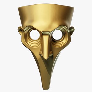 Printable Plague Doctor Mask