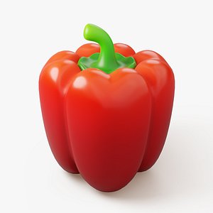 Stylized Sweet Bell Pepper