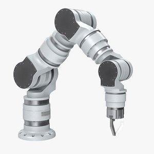 3D model Robotic Arm 3 3Finger Gripper