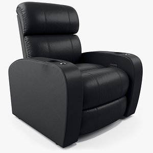 Leather Cinema Chair PBR 8K Textures