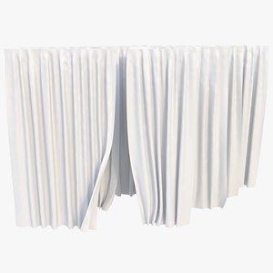 3D Curtain 03 model