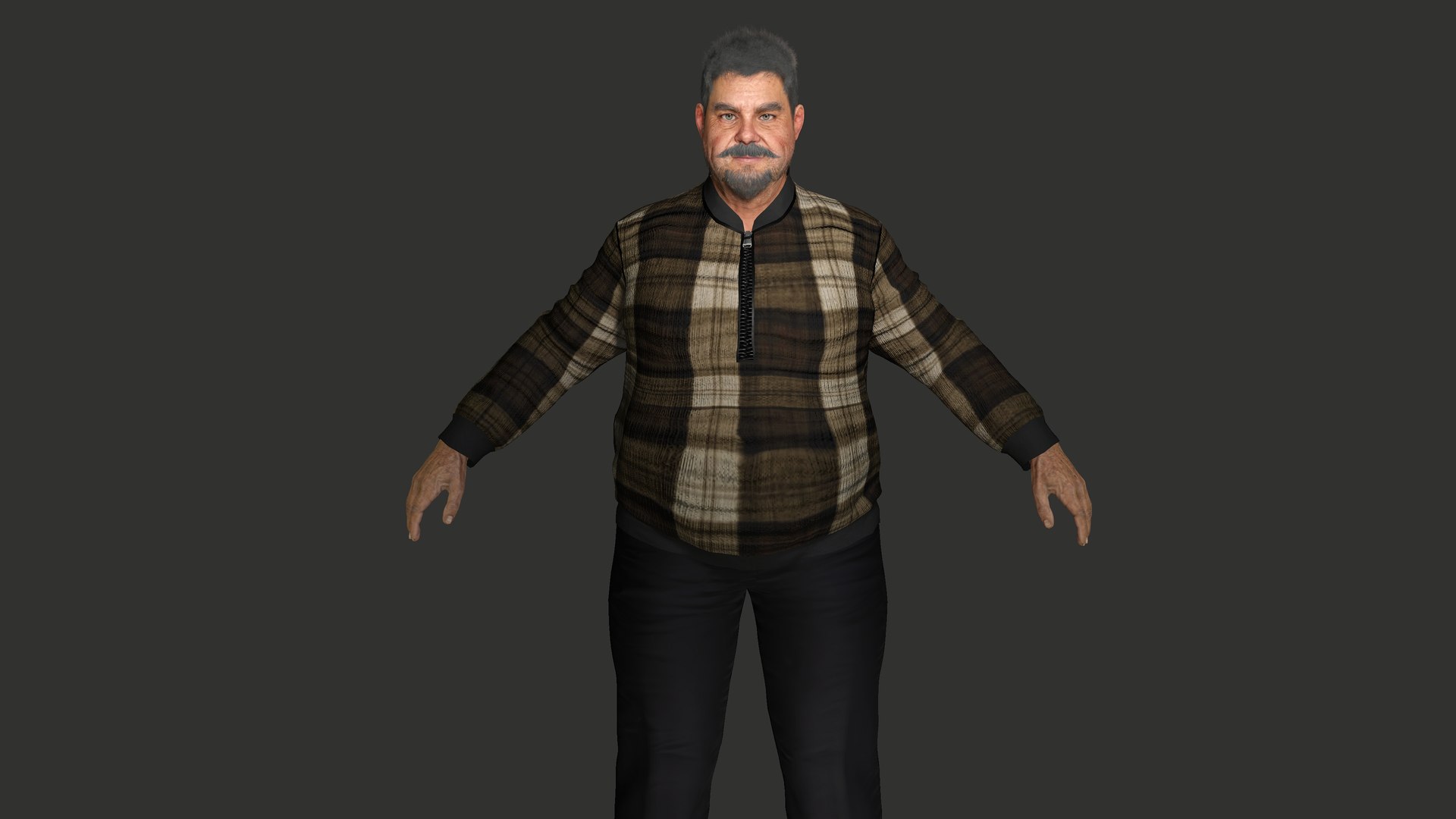 REALISTIC OLD MAN 3D CHARACTER - Funny Grandpa Elderly NPC 3D model https://p.turbosquid.com/ts-thumb/6C/0YV5Zf/rS/2/jpg/1792060060/1920x1080/fit_q87/1edd40ebb0699c16f90ed39b67c7653daa30242c/2.jpg