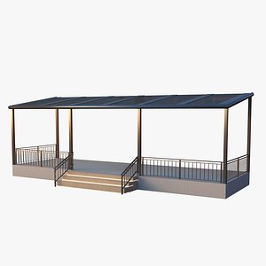 Aluminum Veranda 3D
