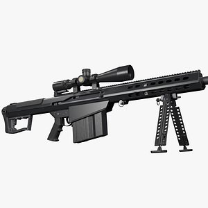 Sniper Rifle with Scope