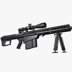 Sniper Rifle with Scope