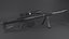 Sniper Rifle with Scope