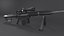 Sniper Rifle with Scope