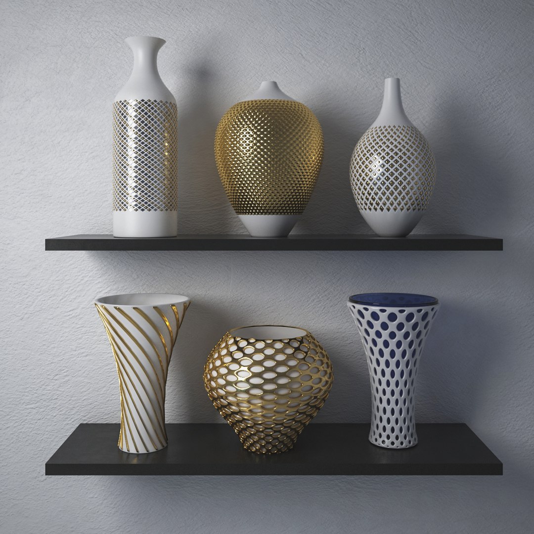 3D model decorative vase - TurboSquid 1177397