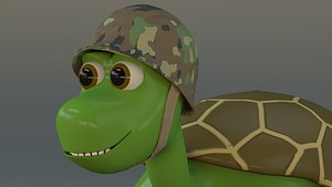 3D tortoise