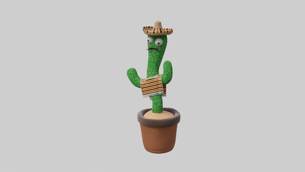 Cactus Danzante Che Canta, Si Illumina E Ripete – Ricaricabile, Buon Compleanno