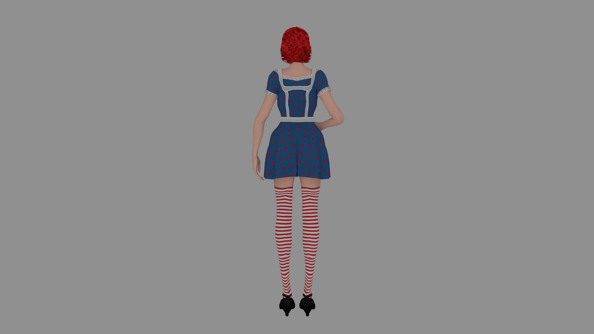 3D Raggedy Ann Girl Model - TurboSquid 1674530