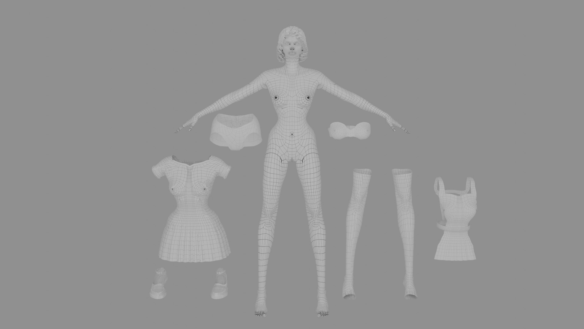3D Raggedy Ann Girl Model - TurboSquid 1674530