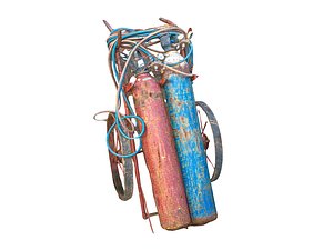 3D welding cylinder model