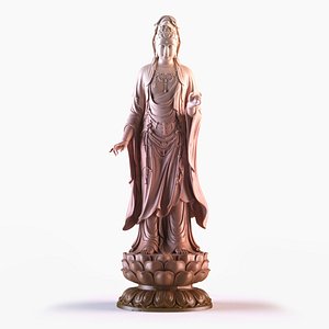3D Buddhist Statues 053 model