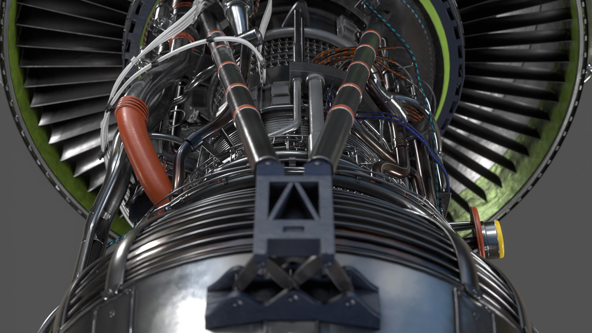Jet Engine Model - TurboSquid 2157220