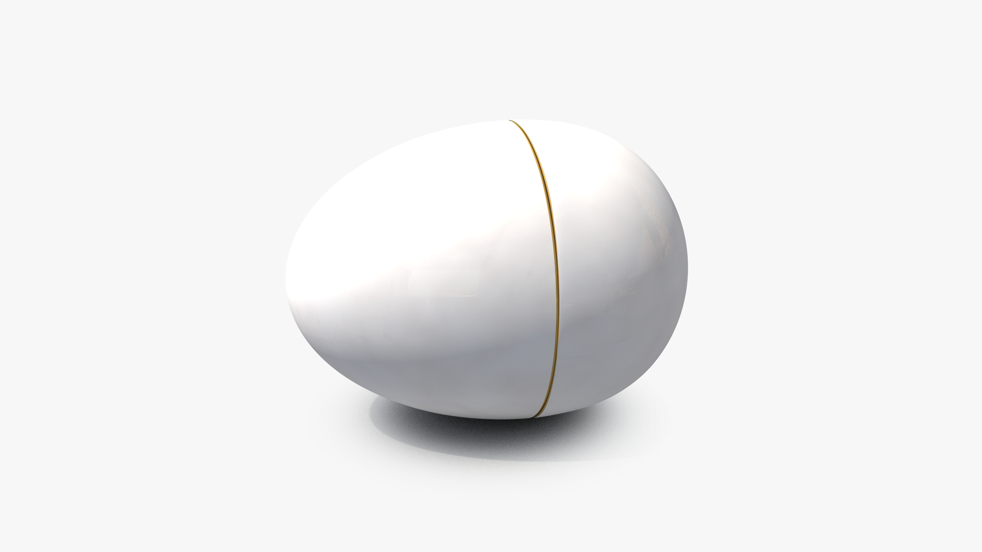 3D Faberge First Hen Egg 1885 Shell - TurboSquid 1754612