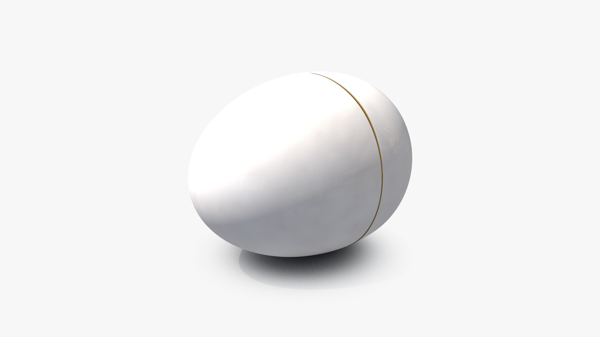 3D Faberge First Hen Egg 1885 Shell - TurboSquid 1754612