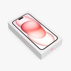 Apple iPhone 15 Pink Retail Box