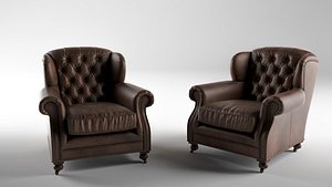 3D ardingley armchair