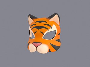 3D model Tiger Mask