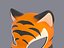 Máscara de tigre