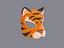Máscara de tigre