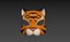 Máscara de tigre