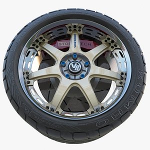 3d volk gt-7 rotors model