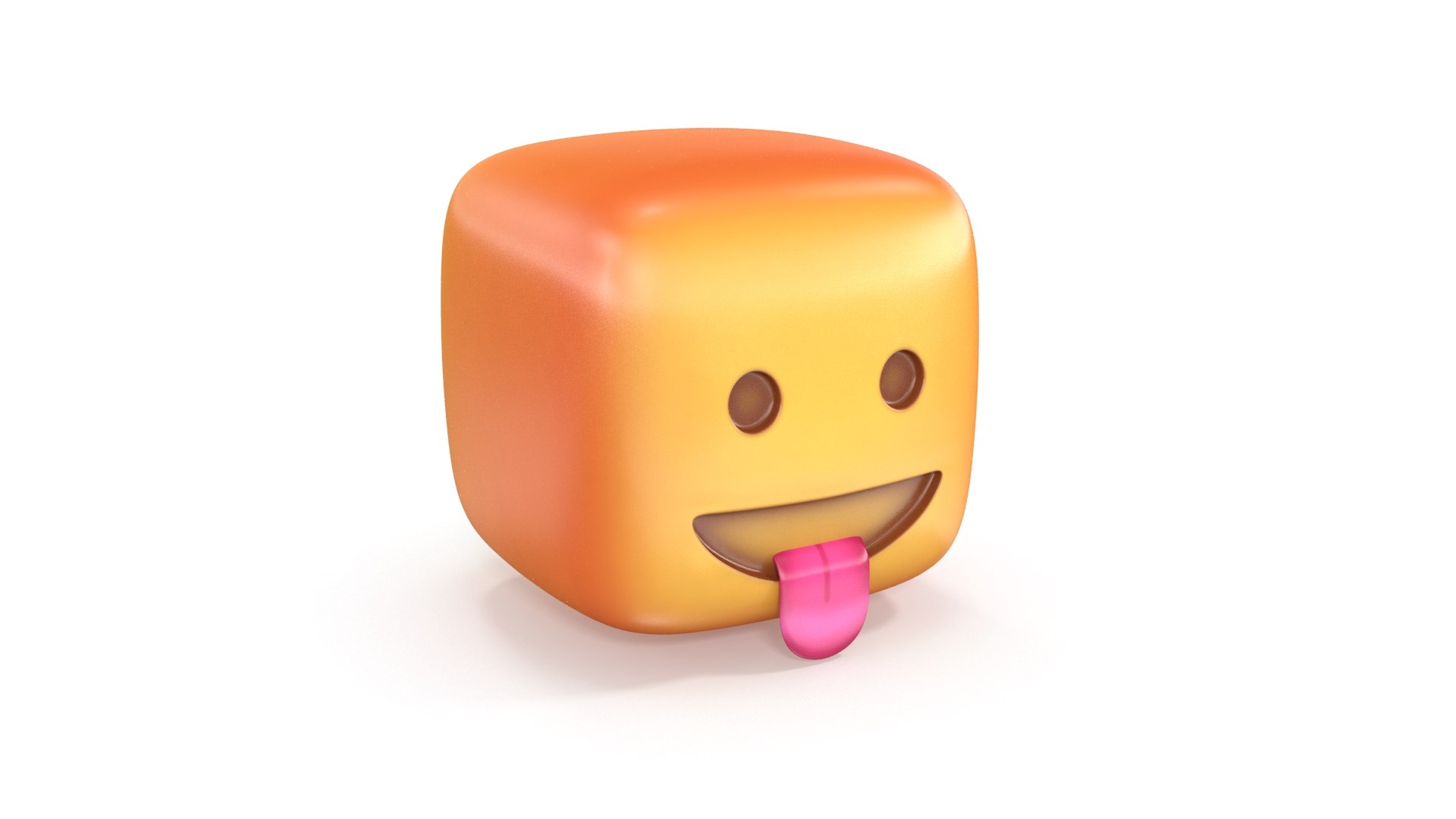 3d Smiley Face Emoji 30 - Turbosquid 2070277