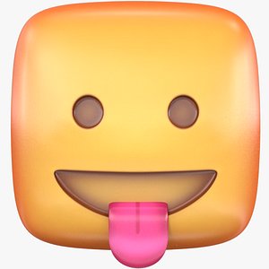 3D Smiley Face Emoji 30