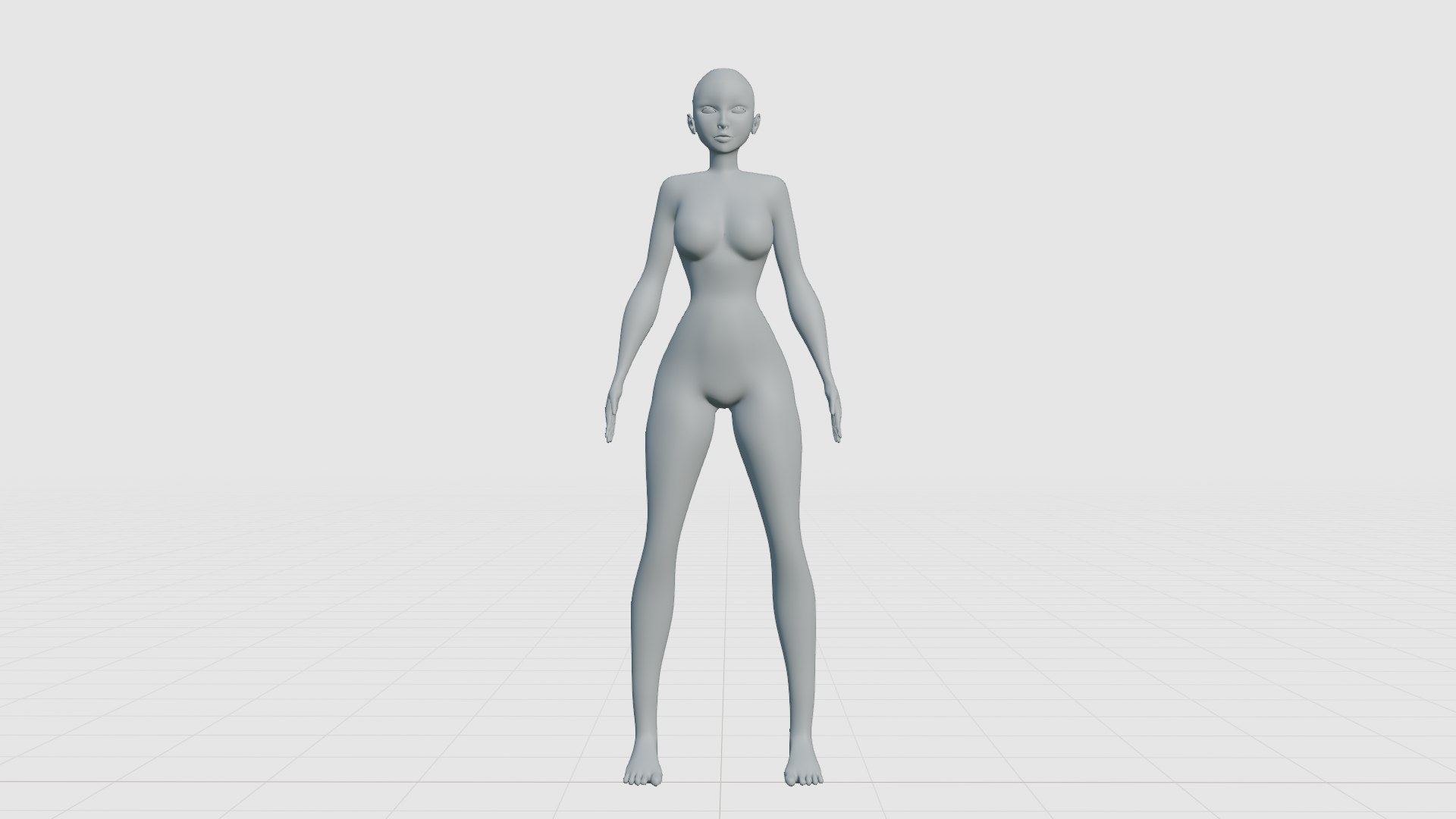 3D LOW POLY FEMALE Model - TurboSquid 2213841