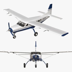 Cessna Caravan 3D model