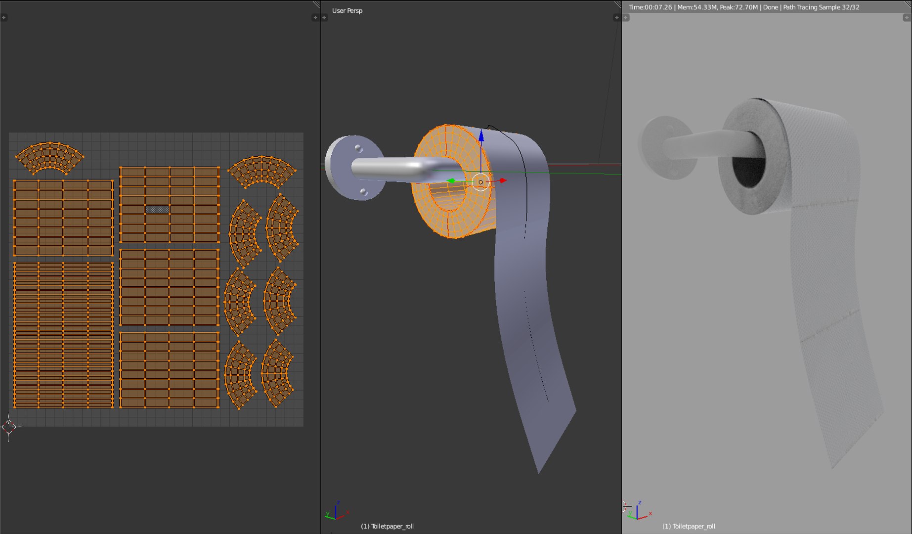 3D toilet paper simple rig https://p.turbosquid.com/ts-thumb/6C/WNayGS/sszogCyq/toilerpaper2/png/1542900000/1920x1080/fit_q87/9a4a5f74eaf7959d4de1fb3e70b1b21685a5c140/toilerpaper2.jpg