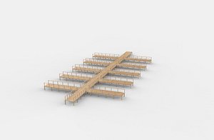 small bridge pier 02 3D model