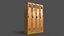 PBR School Gym Locker 02 - Yellow