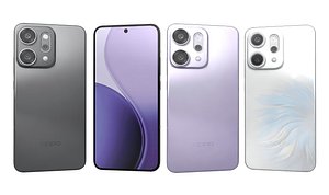 3D OPPO Reno14 Pro All Colors