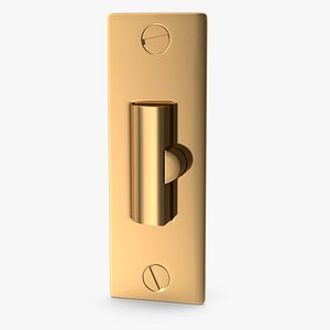 door lock dead 3D model