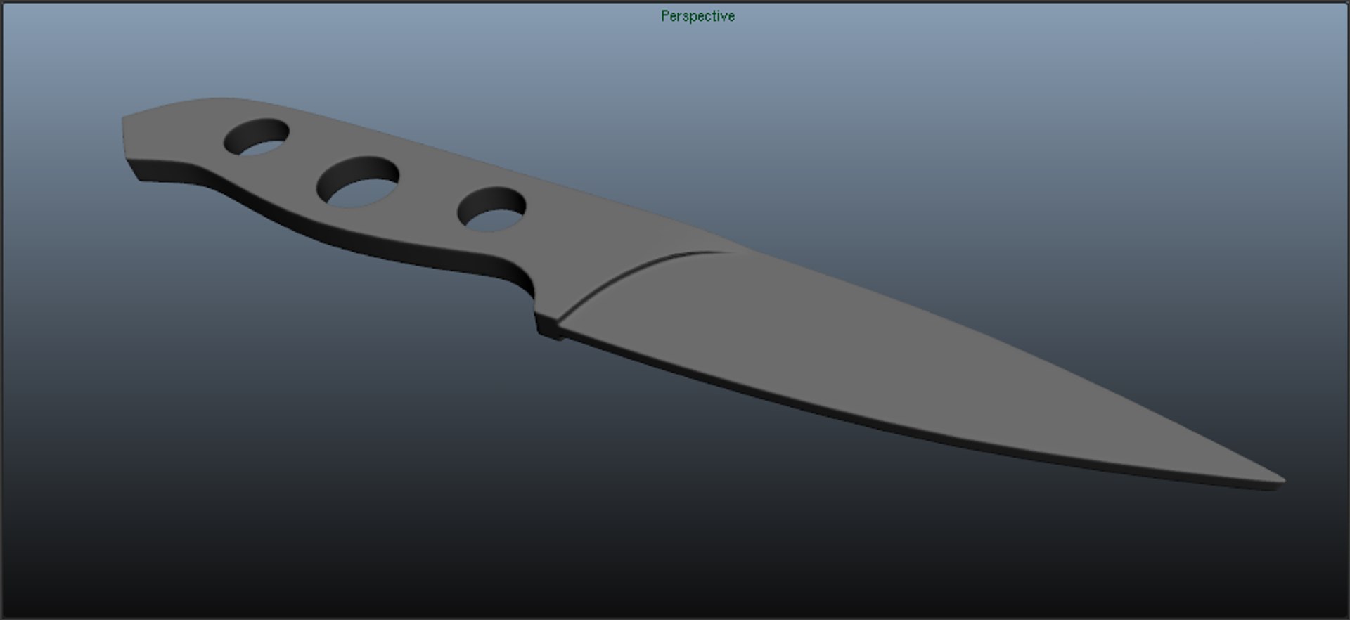Free Knife 3d Model