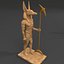 3d Model Of Ancient Egyptian Egypt Statues