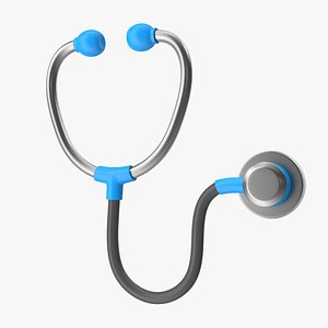 Stethoscope Stylized 3D