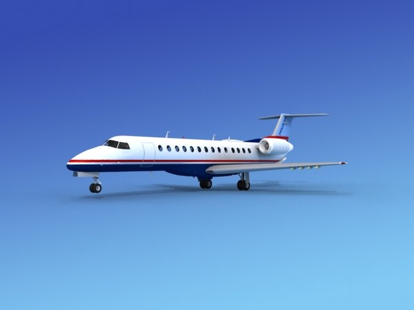 3d model embraer erj