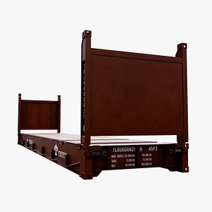 40FT High Cube Flush Folding Flatrack