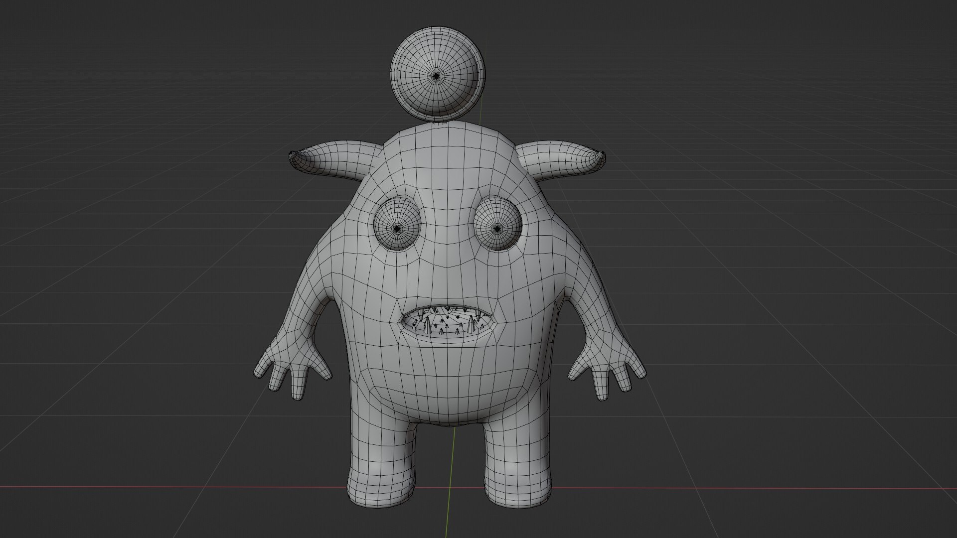 3D Cartoon Character 12 - Monster 08 Model - TurboSquid 2182707