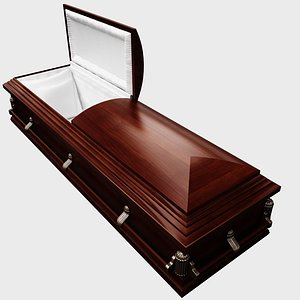 High Def Classic Coffin Wood Victorian