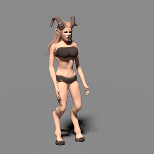 female satyr obj
