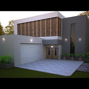 3d model realistic scene