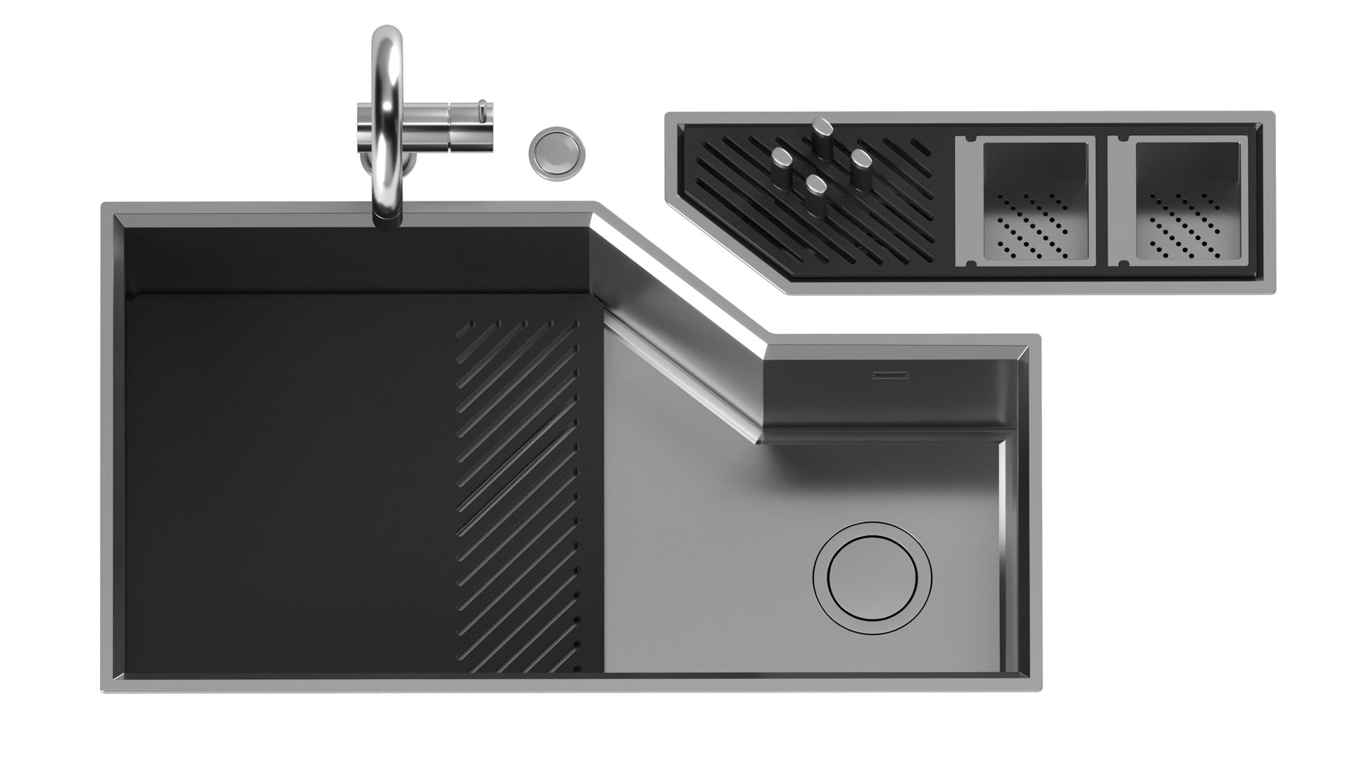 3D Sink Foster Diade - TurboSquid 2152025