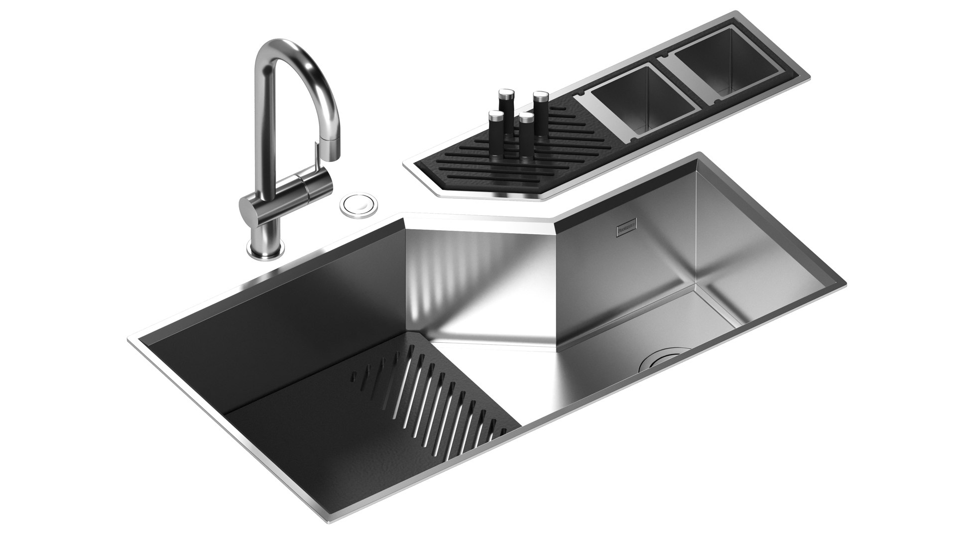 3D Sink Foster Diade - TurboSquid 2152025
