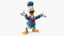 Disney Character Donald Duck Rigged